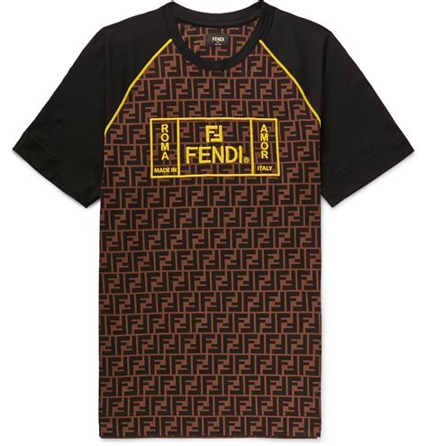 fendi new jersey|Fendi oversized t shirt.